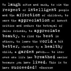  Laugh  Ralph Waldo Emerson , 4x4
