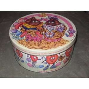 Mighty Morsels & Morselette Happy Valentines Day Cookie Tin   10 x 4 1 