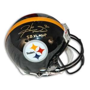 Hines Ward Autographed Pro Line Helmet  Details Pittsburgh Steelers 