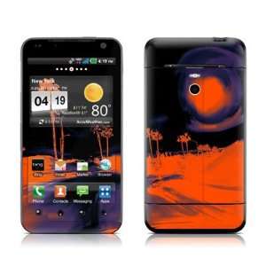  Red Moon Design Protective Skin Decal Sticker for LG Revolution 