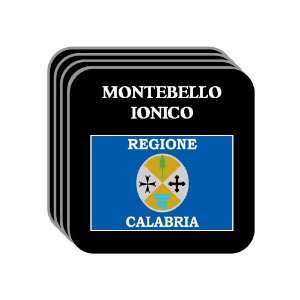  Italy Region, Calabria   MONTEBELLO IONICO Set of 4 Mini 