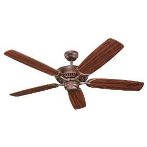 Monte Carlo 5CO52BR Colony 52 Inch 5 Blade Ceiling Fan with American 