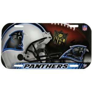  Carolina Panthers   Collage High Definition License Plate 