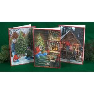  Set of 12 Classic Holiday Cards