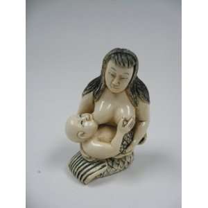  Netsuke Mermaid Toys & Games