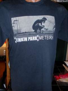 Linkin Park Meteora Worldwide Tour 2004 Black XL TEE  