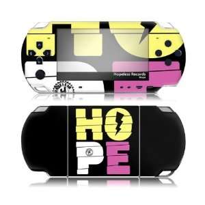   MS HPLS10014 Sony PSP Slim  Hopeless Records  Hope Skin Electronics