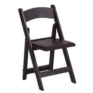  Mity Lite Duramax Resin Folding Chair  Black