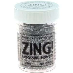  Zing Glitter Embossing Powder 1 Oz Silver   628798 Patio 