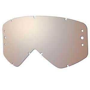   Replacement Lens for Warp Goggles   Single/Platinum Mirror Automotive