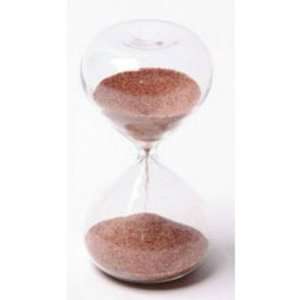  5 Min Glass Timer with Deep Red Mixed Sand   Kitchen 