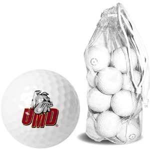  Minnesota Duluth Bulldogs NCAA 15 Golf Ball Clear Pack 