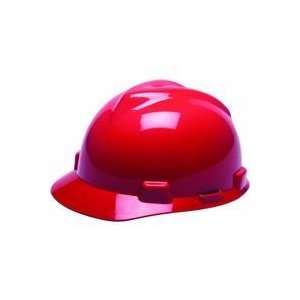  Adjustable Red Hard Hat