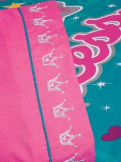 Girls Princess Pink Comforter Sheets Bedding Set Full  
