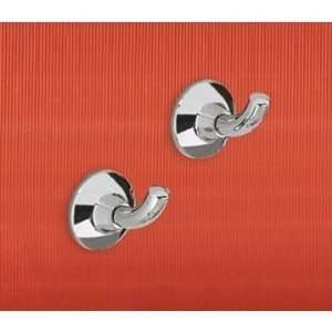   Ascot Wall Mounted Pair of Chrome Hooks from the Ascot Collection 272