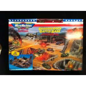  Micro Machines Military Shadow Rock Battle Base Toys 