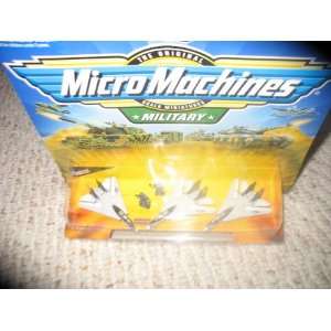  Micro Machines Military #28 F 14 Tomcat Squadron Toys 
