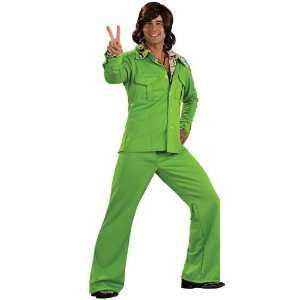 Lets Party By Rubies Costumes Leisure Suit Deluxe (Lime) Adult Costume 