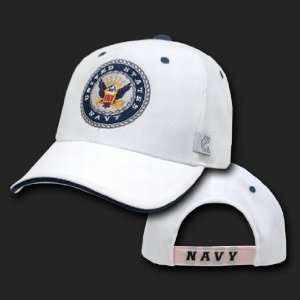  U.S. NAVY HAT CAP WHITE U.S. MILITARY BASEBALL CAPS 