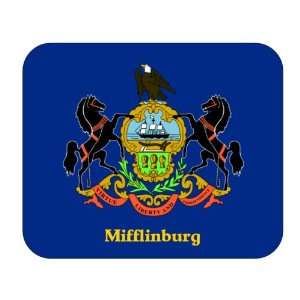  US State Flag   Mifflinburg, Pennsylvania (PA) Mouse Pad 