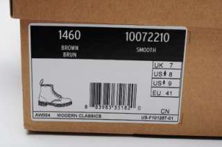 Dr Martens Mens Boots 8 EYE Boots 1460 R10072210 Brown  