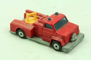 Vintage Toy Matchbox Superfast Snorkel Fire Engine 13  
