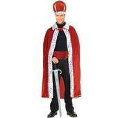 Includes a king robe and fabric crown. Available in Red or Purple 