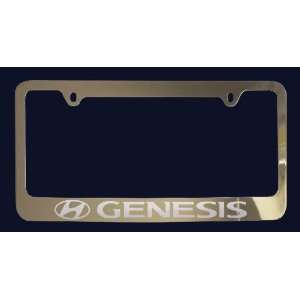 Hyundai Genesis License Plate Frame (Zinc Metal)