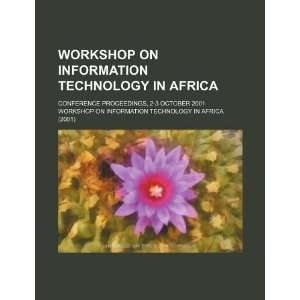  Workshop on Information Technology in Africa conference 