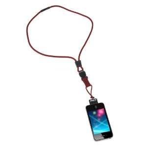  iCat Neck It Lanyard Holder for iPhone iPod   Red  