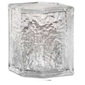   Glass Block 8 x 6 x 4 IceScapes Hedron Glass Block