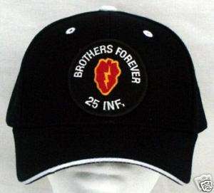 BROTHERS FOREVER 25th Infantry Military Baseball Cap  