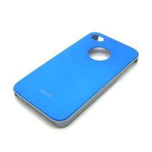  Moshi Iglaze 4 for Iphone 4/4s Snap on Case   Blue Cell 