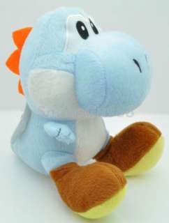 Super Mario Brother 7YOSHI Light Blue Plush Doll+MT112  