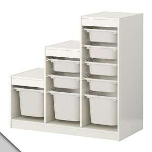 com Småland Böna IKEA   TROFAST Storage combination (A1) with boxes 