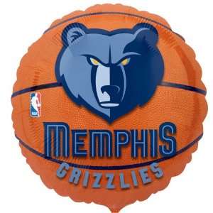  Lets Party By Memphis Grizzlies Basketball Foil Balloon 