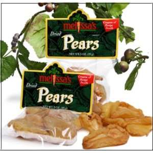 Melissas Dried Pears, 3 packages (3 oz)  Grocery 