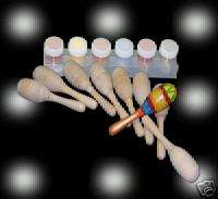 Paint Your Own Wooden Maracas  pack of 24 Great Deal  