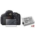 For Canon Digital Rebel T3i Screen Protector+2 Pack Gray LP E8 