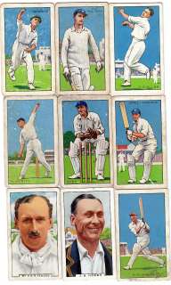 Collection of 39 Vintage CRICKET Cards from 1920s 1930s  