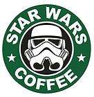 STAR WARS ~COFFEE~ IRON ON FABRIC TRANSFER