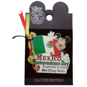  Mexico Independence Day 2004   Mickey Mouse LE Pin 