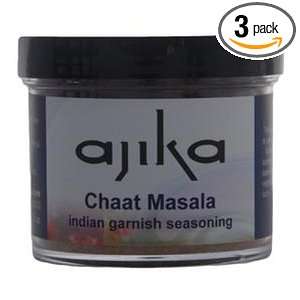 Ajika Chaat Masala Indian Spice Blend, 3 Ounce (Pack of 3)  