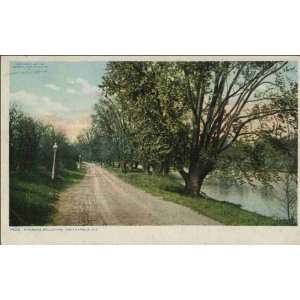   Reprint Riverside Boulevard, Indianapolis, Ind 1907 