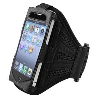 new black skin armband accessory for verizon iPhone 4 4S  