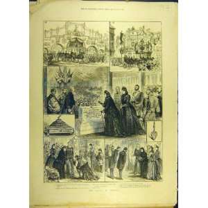   1891 Derby Queen Victoria Infirmary Architects Print