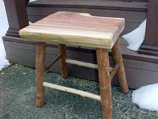 CEDAR/SASSAFRAS/HICKORY Log Furniture TABLE/BENCH  