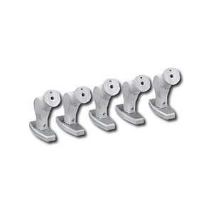 Init Home Theater Speaker Mounts 5 Pack Silver 