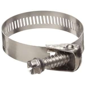 Ideal 58 Series Stainless Steel Snap Grip Hose Clamp, 1 Clamp ID, 2 1 