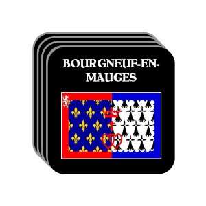  Pays de la Loire   BOURGNEUF EN MAUGES Set of 4 Mini 